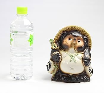 古い時代◆釉薬(うわぐすり・ゆうやく)　五彩陶器　焼き物　狸　たぬき◆30㎝ 灰釉陶器とは - 倉敷の陶工「濵田伸一」